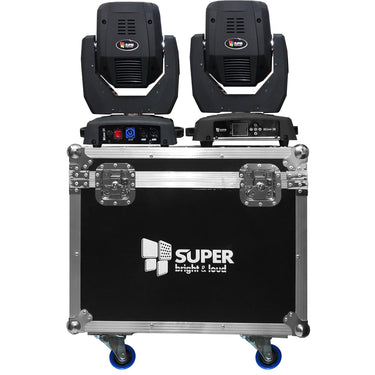 Cabezas Moviles Super Bright Beam 2r Sb 132w Arcoiris